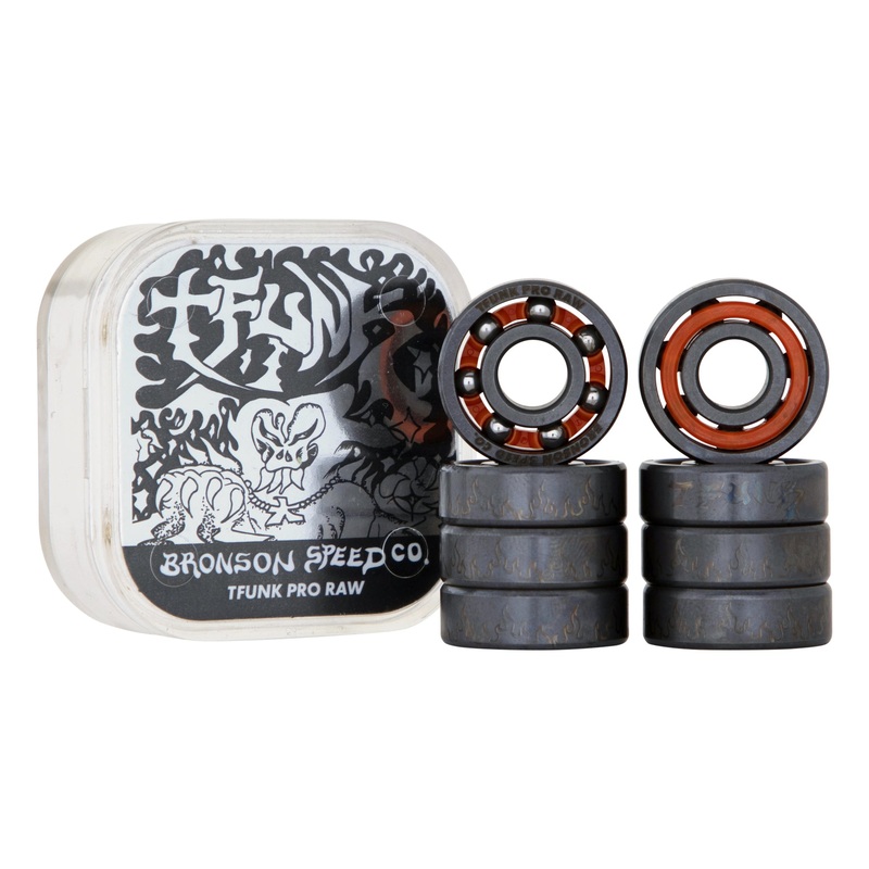 TFunk Pro Raw Bronson Skateboard Bearings No Color No Size