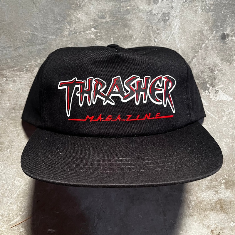 Thrasher – Slash Snapback Hat – Black