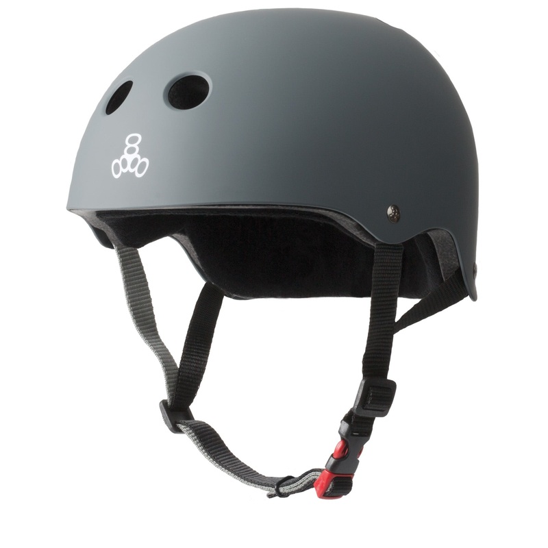 Triple 8 Sweatsaver Certified Rubber Carbon Helmet XS/X