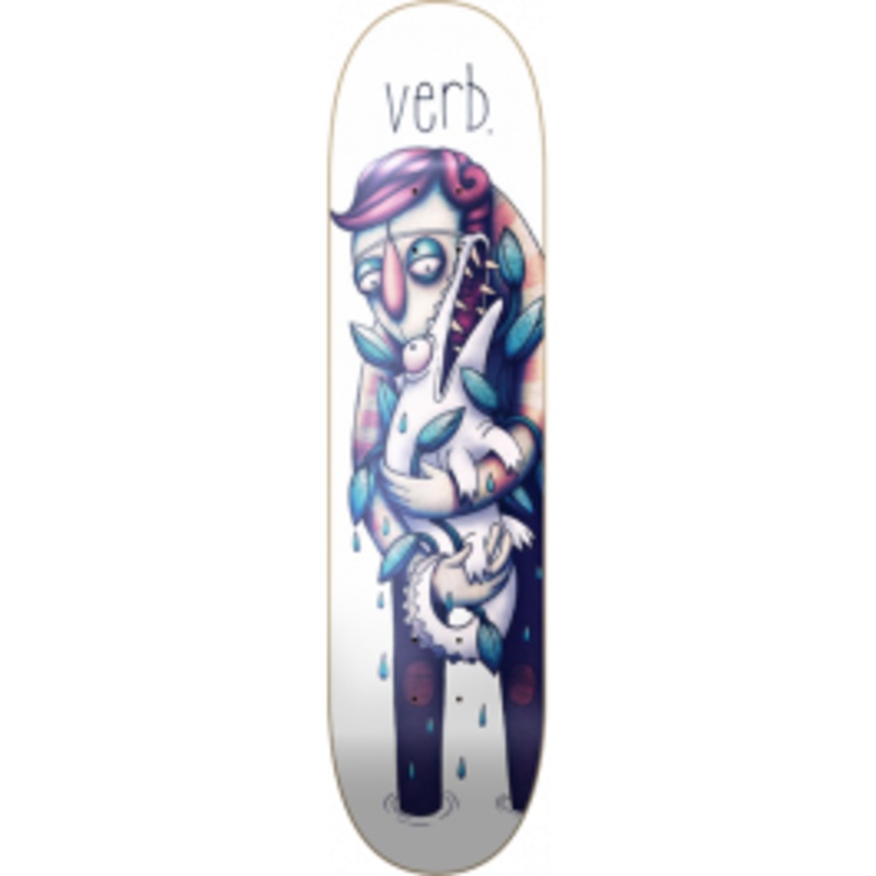 VERB ARTIST SERIES LOUIS MINNAAR GATOR DECK-8.0