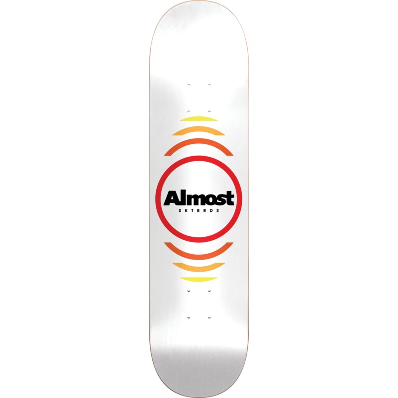 Almost Reflex Deck 7.75 White