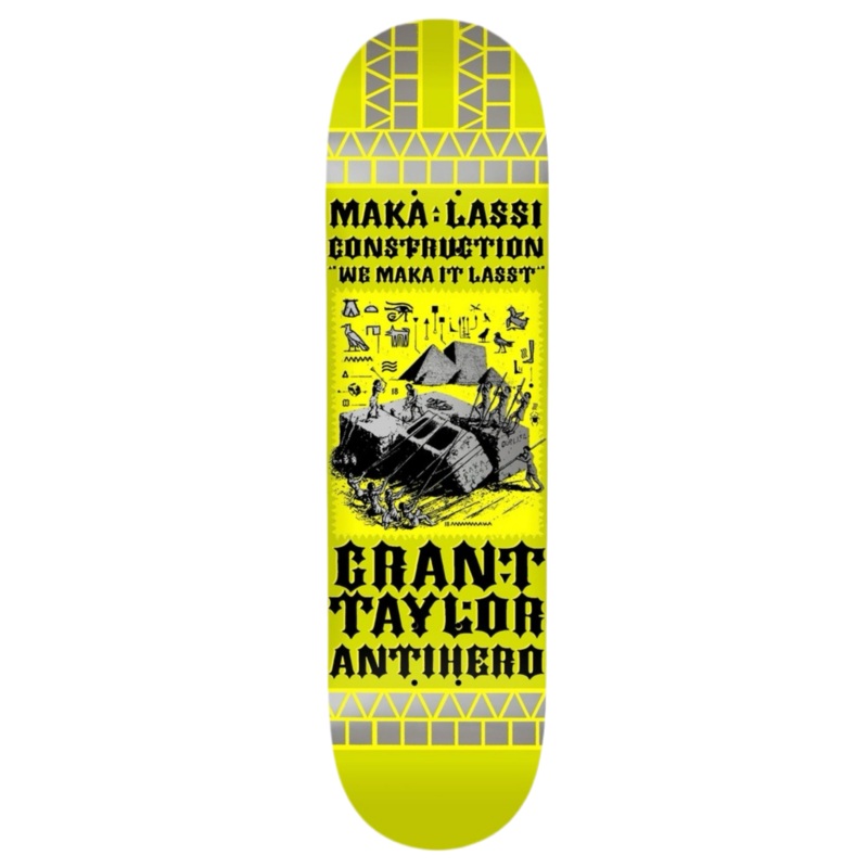 Anti-Hero Grant Makalas Construction 8.38″ Skateboard Deck 8.38″ WB 14.5″