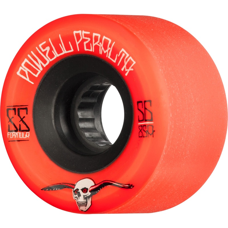 G-Slides 85a Red Cruiser Wheels (56mm) 85A 56 MM