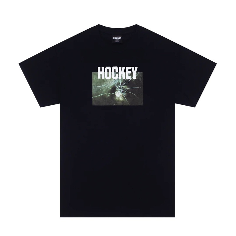 HOCKEY THIN ICE T SHIRT BLACK S