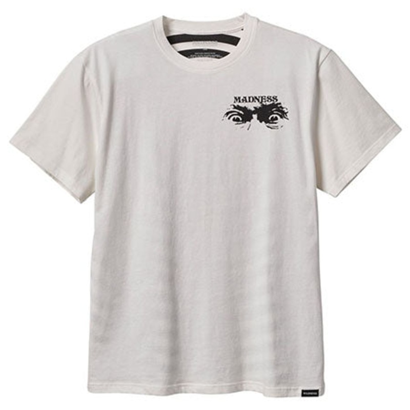 Madness Full Swirl V2 T Shirt Bone White Large