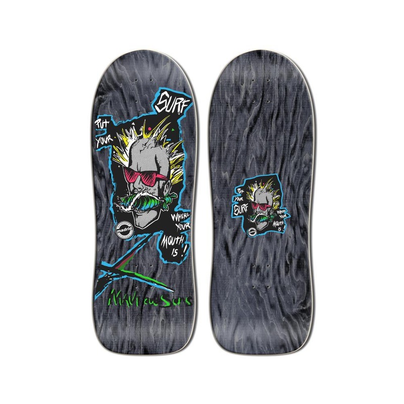 Madrid Maui and Sons Surfmouth 30″ Skateboard Cruiser Deck
