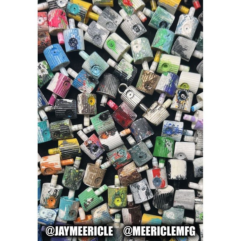Meericle MFG “Fat Cap Colored Nozzles” Sticker