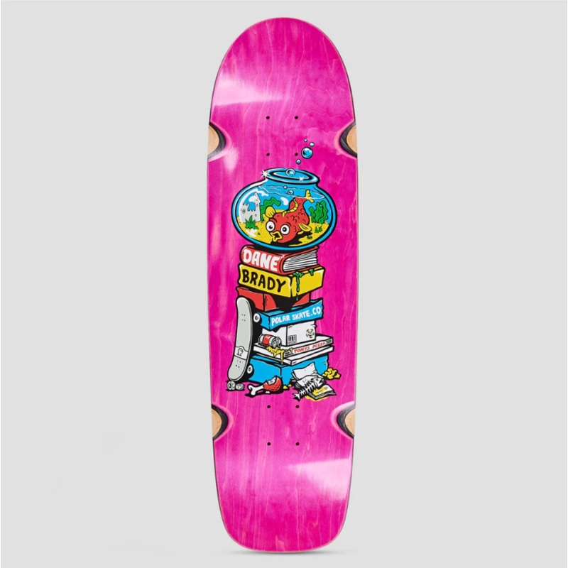 Polar Skateboards “Dane Brady – Fish Bowl” Surf Jr 8.75″ Deck