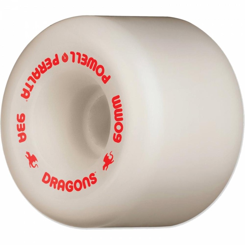 Powell Peralta Green Dragon 60mm Off White Skateboard Wheels