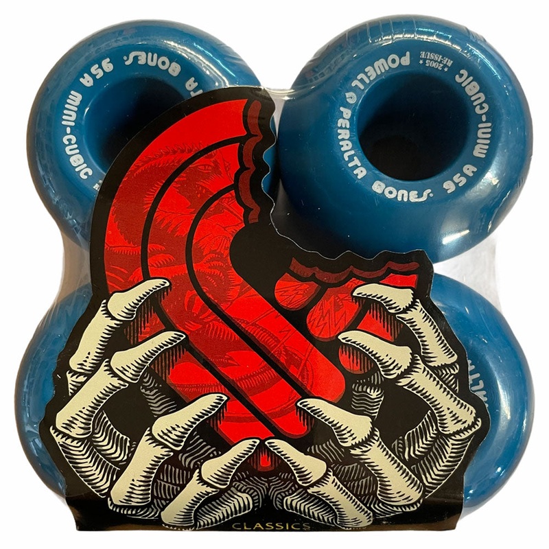 Powell Peralta Wheels Mini Cubic 64mm95A Blue