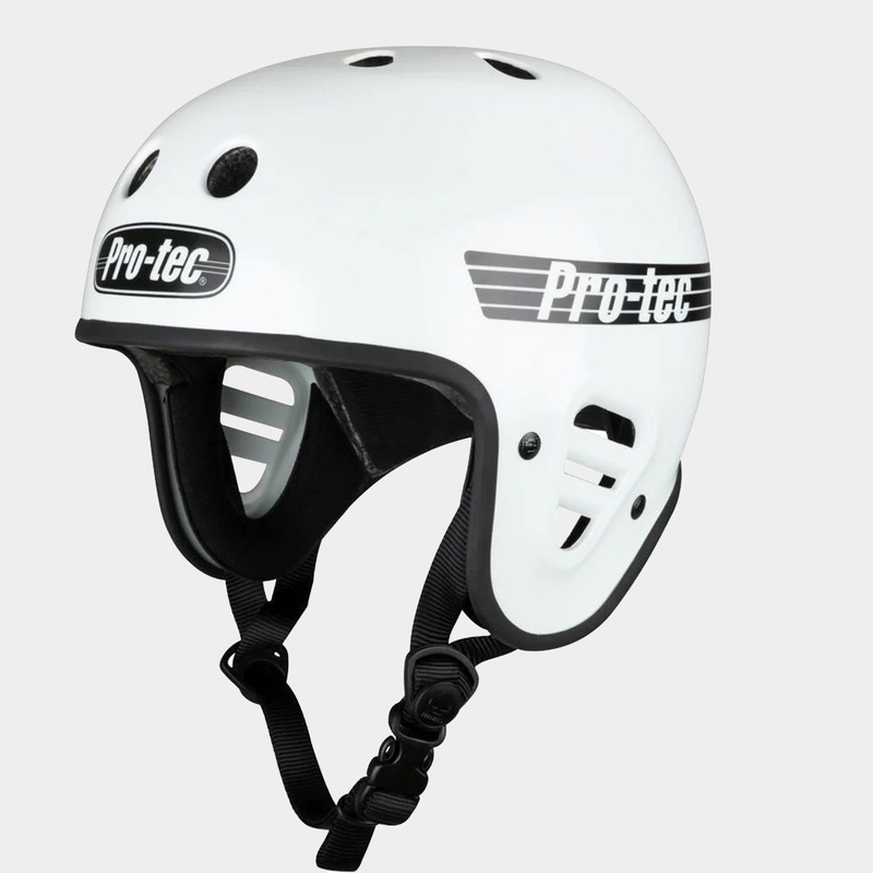 Pro-Tec FullCut Certified Helmet – Matt White Adult XS