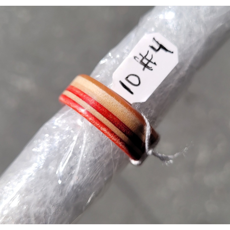 Recycled Bo-Tuff Skateboard Ring SIZE 10 (#4)