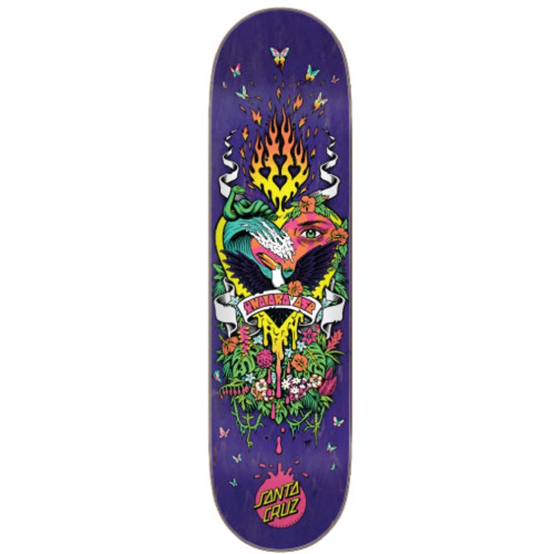 Santa Cruz Yndiara Asp Paradise Twin Tail Skateboard Deck 8.25″ 8.25″