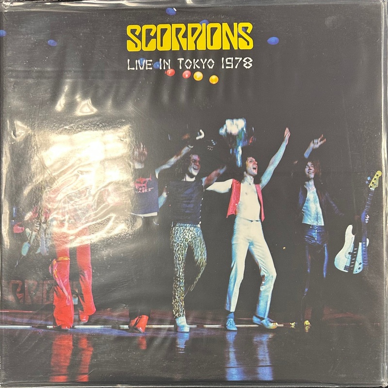 SCORPIONS – LIVE IN TOKYO 1978 LP Vinyl Record *UNOFFICIAL RELEASE*