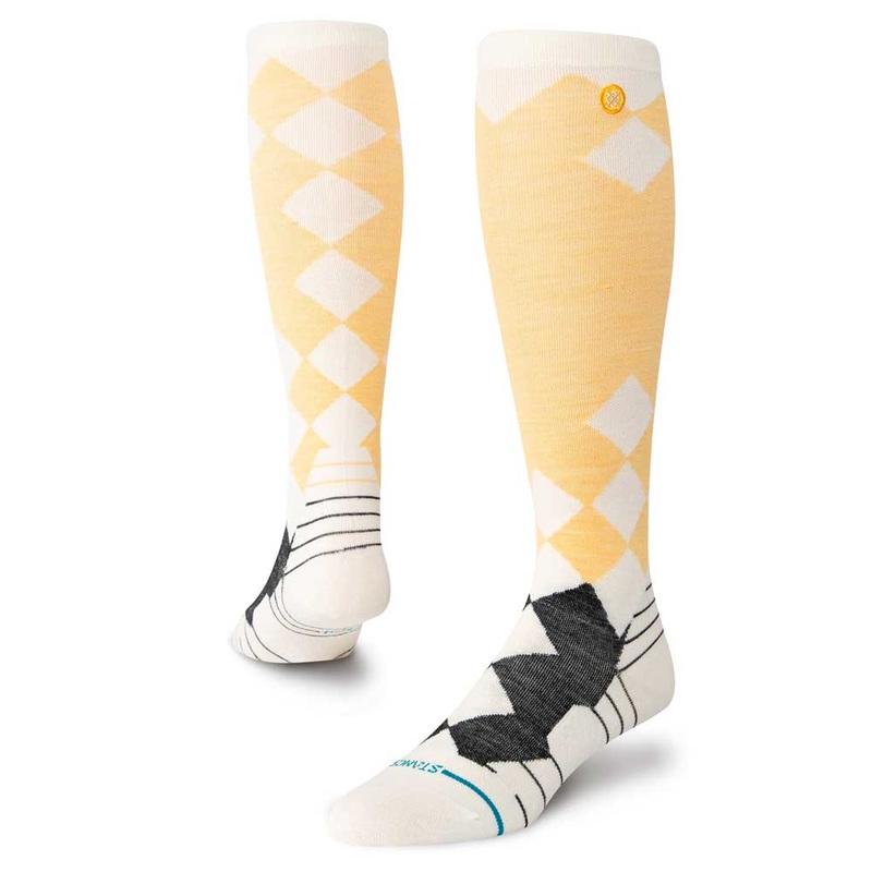 Stance Ultralight Performance Wool Snow OTC Socks Small Cream