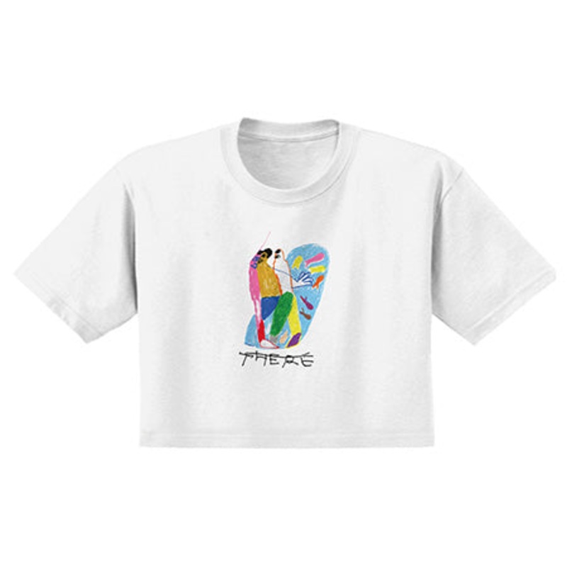 There Cropped Pond T Shirt White Small