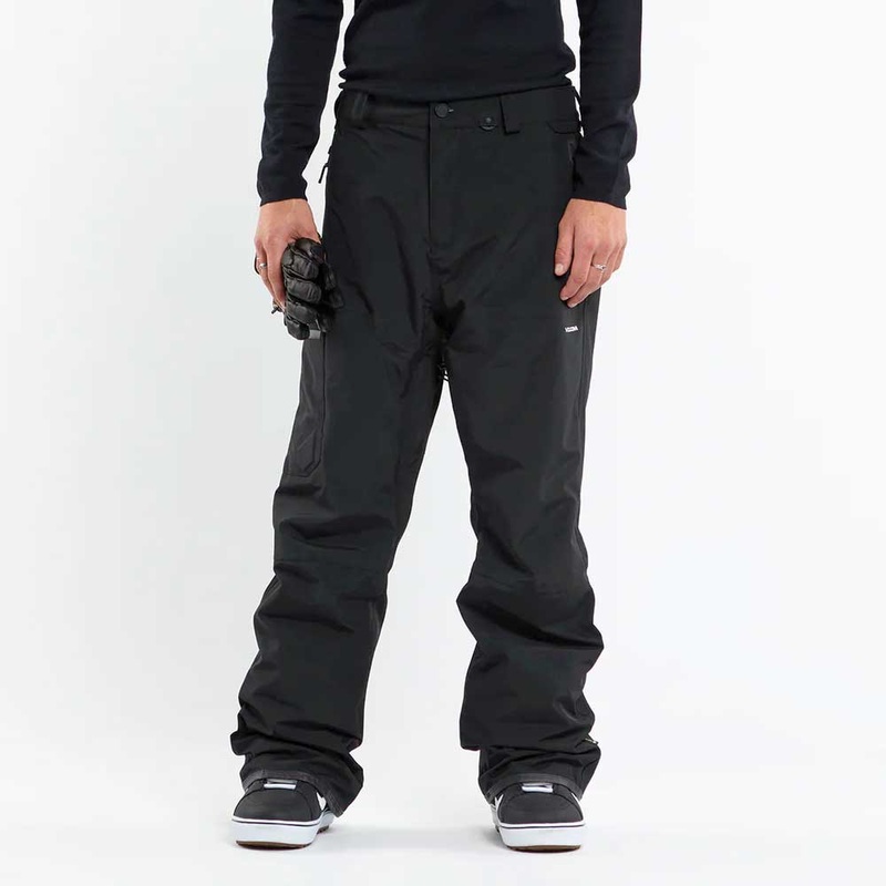 Volcom Men’s L Gore-Tex Snow Pants Small Black
