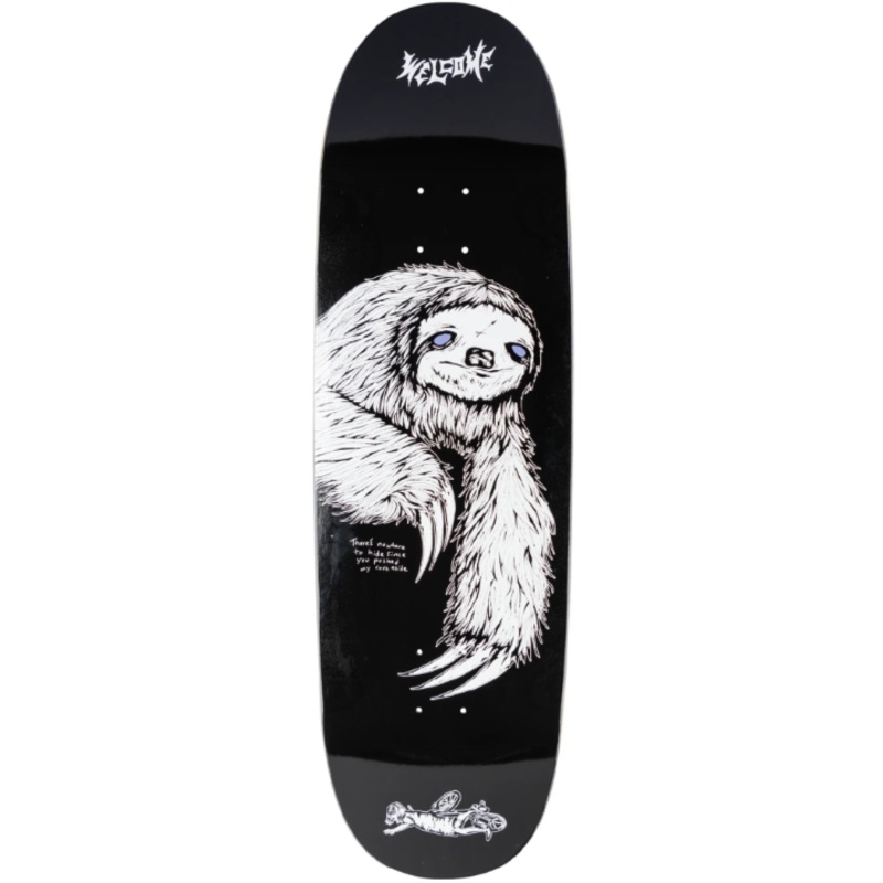 Welcome Sloth Deck Skateboard Deck – 9.5″ Deck Only 9.5