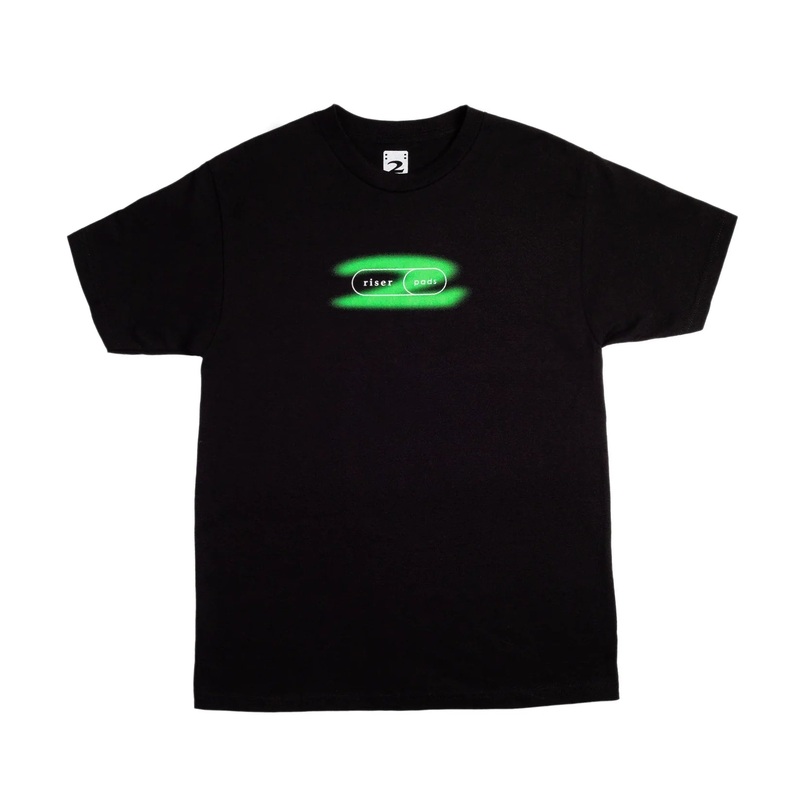 2 Riser Pads Band Tee Black M