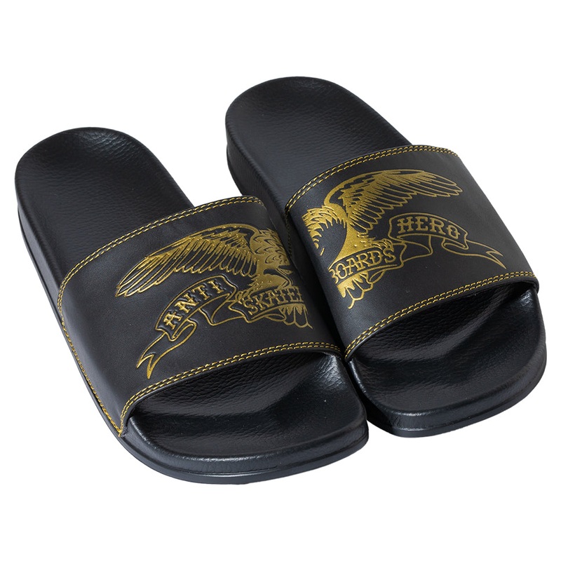 Anti-Hero Basic Eagle Slides Black 8