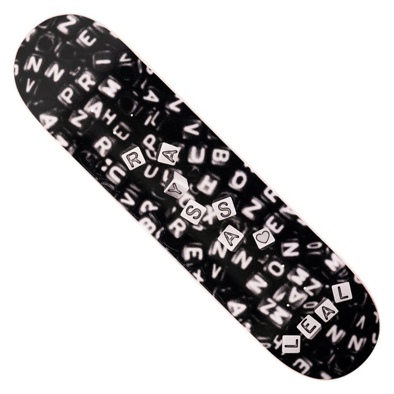April Skateboards Rayssa Leal Beads Deck Black 8 x 31.91 WB:14.18