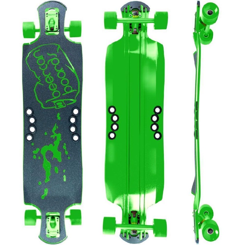 Beercan Green 42″ Oat Soda Drop Through Longboard Complete
