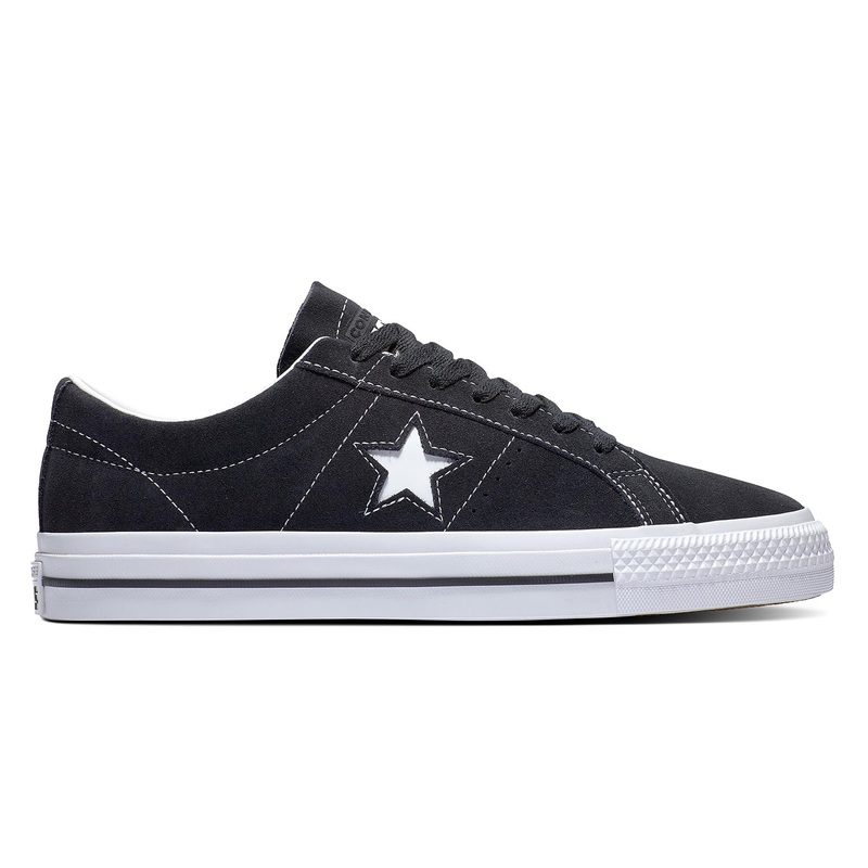 Converse CONS One Star Pro OX Black/Black/White 8