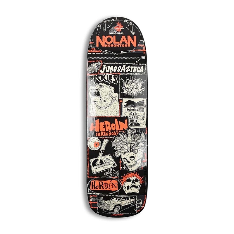HEROIN NOLAN HOUGHTON NOLAN’S ORIGINAL SHAPED DECK 9.6 9.6