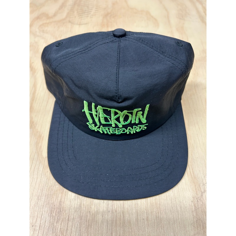 HEROIN SCRIPT NYLON SNAPBACK Black / Green