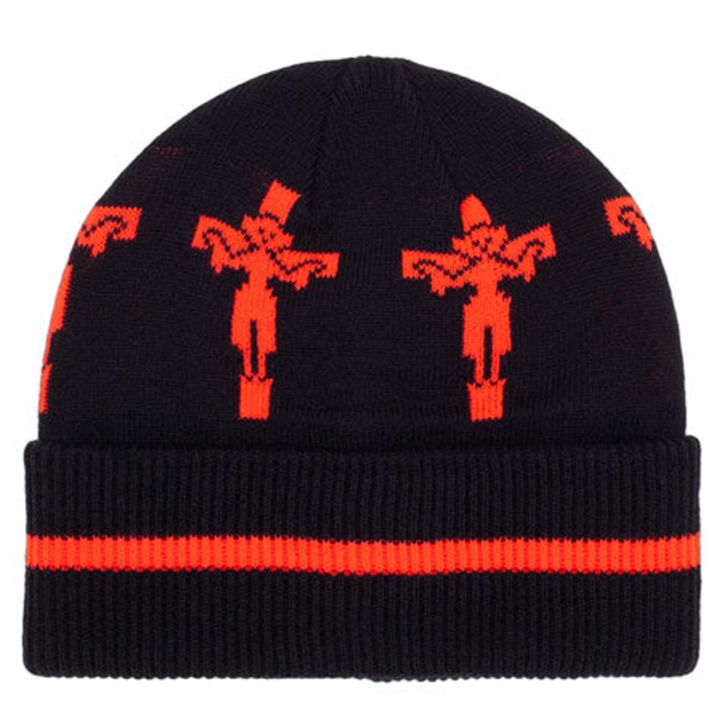 Hockey Sweet Heart Beanie Black/ Red One size fits all