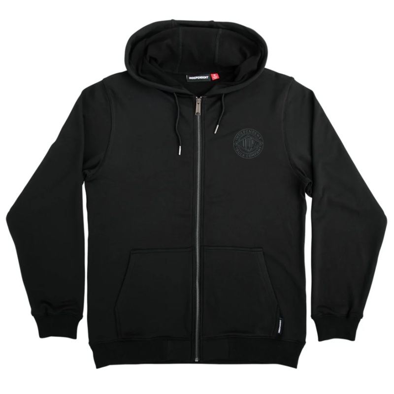 Indeendent “Clipper” Zip Hoodie Small