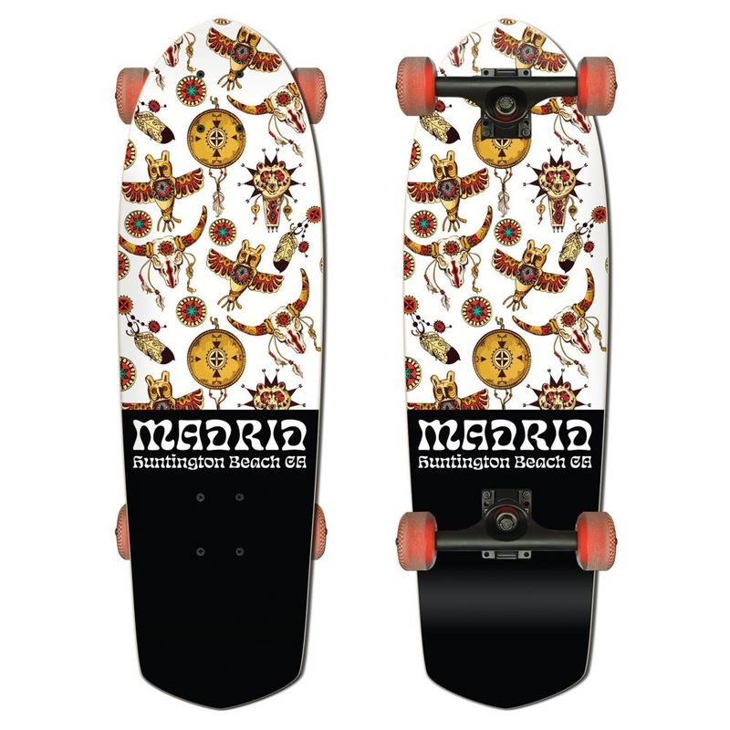 Madrid Picket 28.5″ Totem Cruiser Longboard Complete