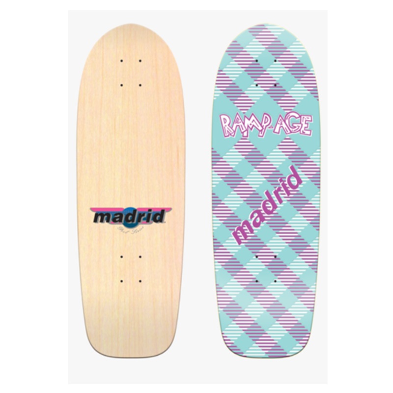 Madrid x Stranger Things 2 Rampage Replica 9″ Skateboard Deck