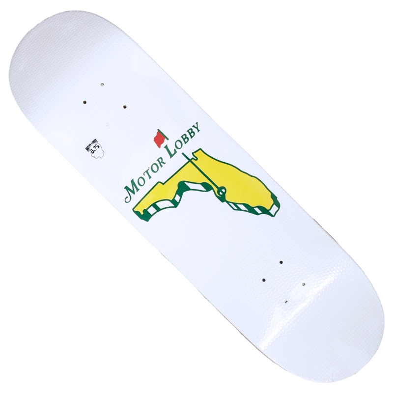 Motor Lobby Motor Lobby 2 Embossed Deck White 8.75 x 32.1 WB:14.5