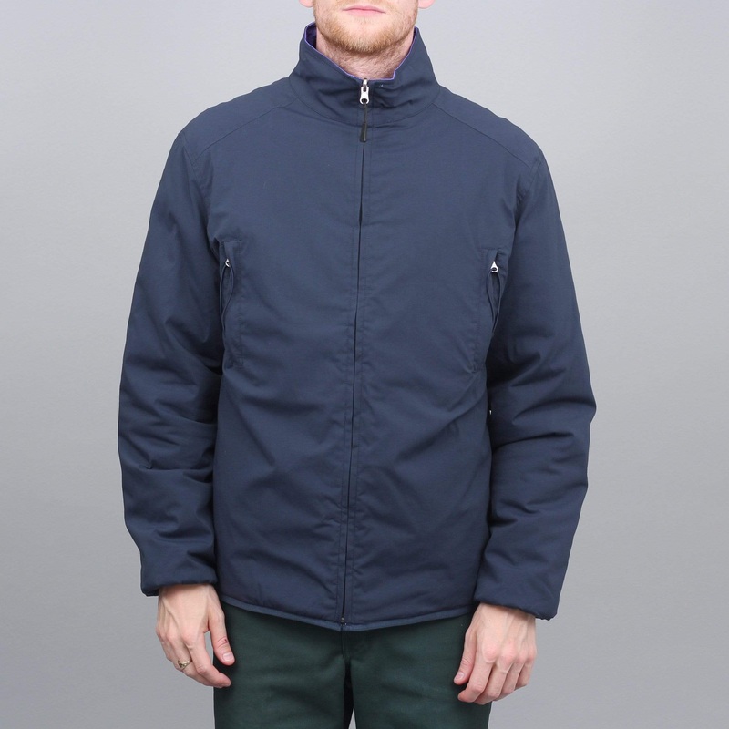Pop Trading Plada Reversible Jacket Navy / Grape Small