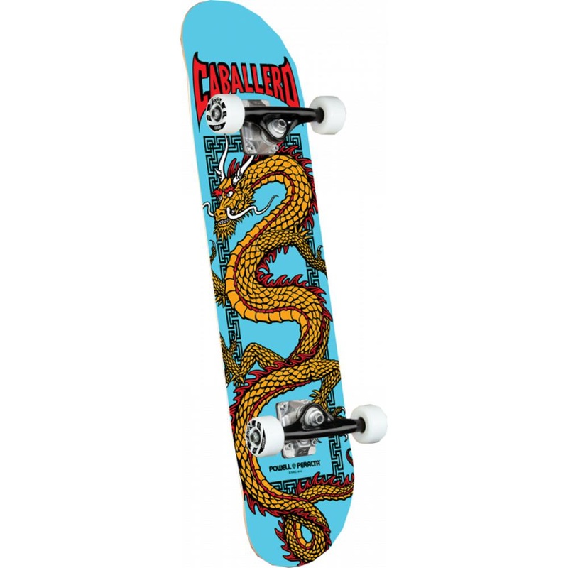 Powell Peralta Chinese Dragon 7.75″ Blue Skateboard