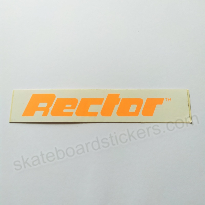 Rector Protection Old School Skateboard Sticker