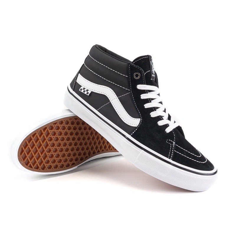 Skate Grosso Mid (Black/White/Emo Leather) *11.5* 9M / 10.5W