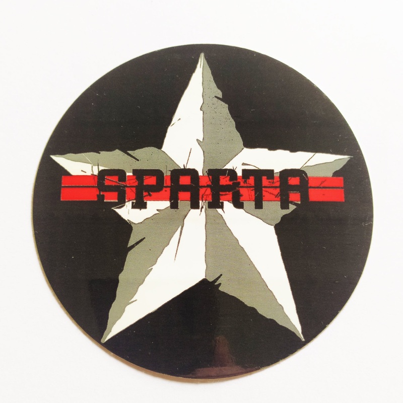Sparta – Austere Music Sticker