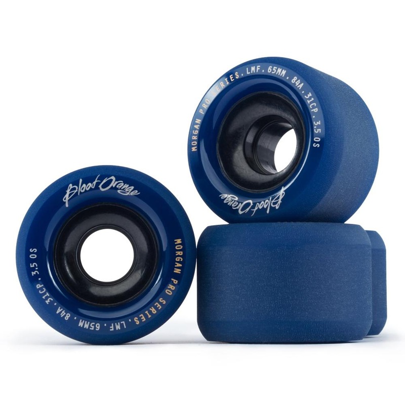 Blood Orange Morgan Pro Series 65mm/84A Midnight Navy Wheels | set of 4 Blood Orange Morgan Pro Series 65mm/84A Midnight Navy
