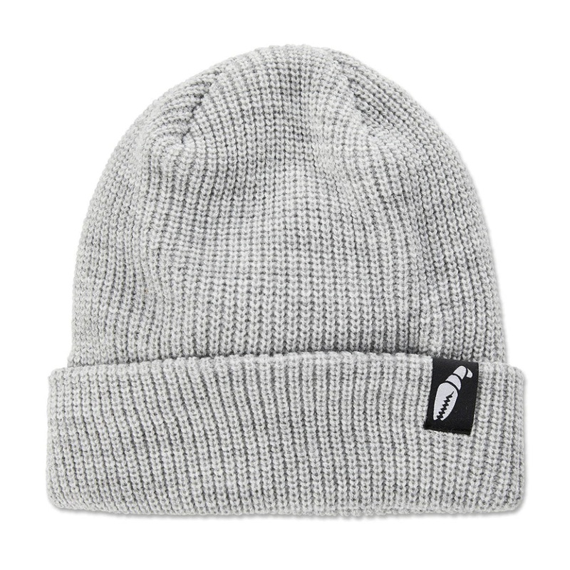 Crab Grab Claw Label Heather Gray