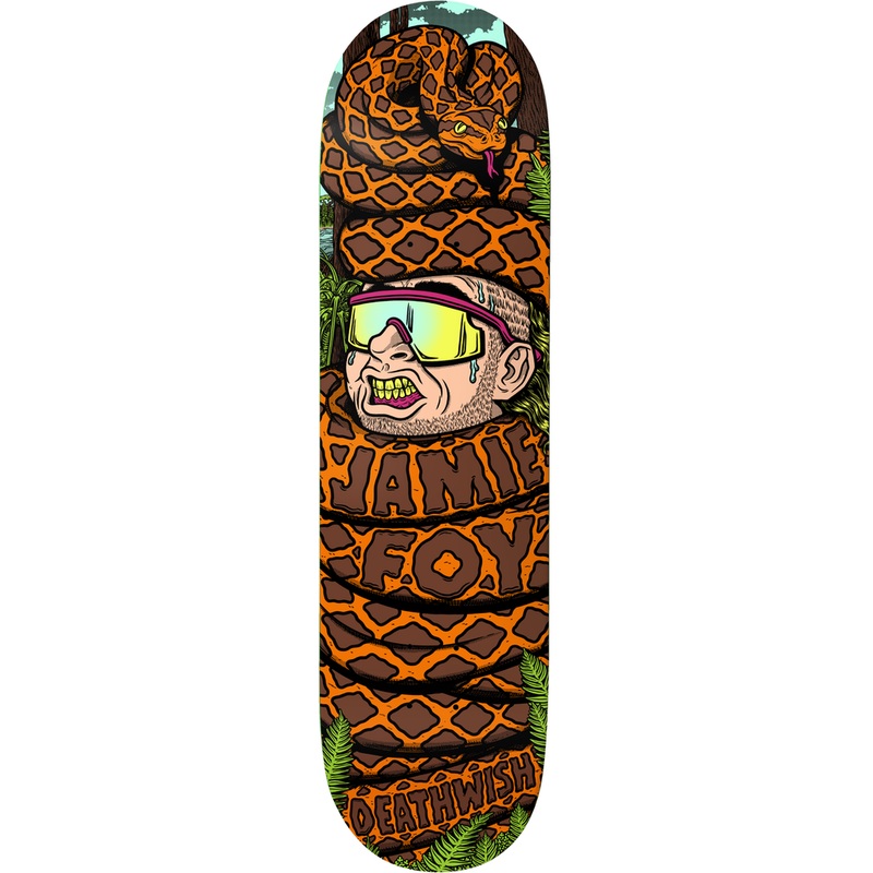 DEATHWISH JAMIE FOY CAUGHT UP DECK 8.0 8.00″ x 31.35″