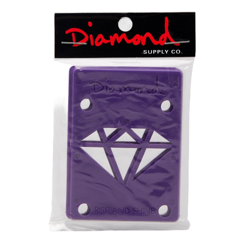 DIAMOND SUPPLY CO. RISERS 1/8PURPLE 1/8 Purple