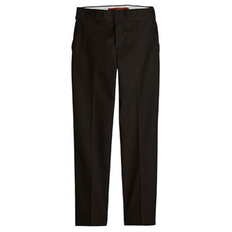 Dickies Womens Dickies 67 Ankle Pants Rinsed Black 8