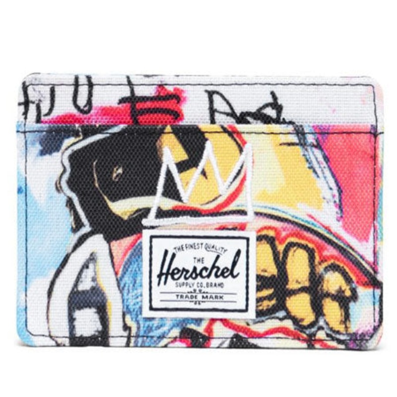 Herschel Supply Co. Basquiat Charlie Wallet Multicolor 3″ X 4″