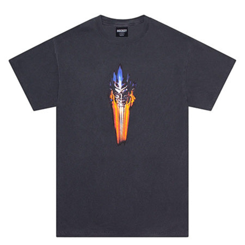 Hockey Metal Mask T Shirt Charcoal Extra Large