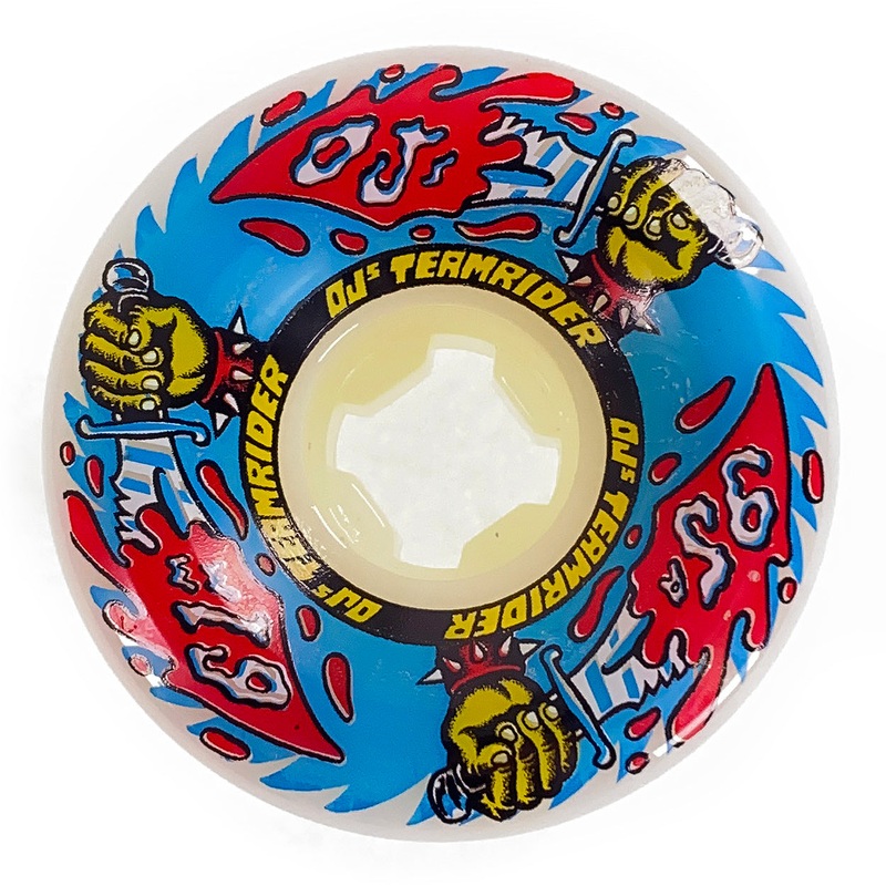 OJ Wheels – 61mm – 95a Team Rider – White
