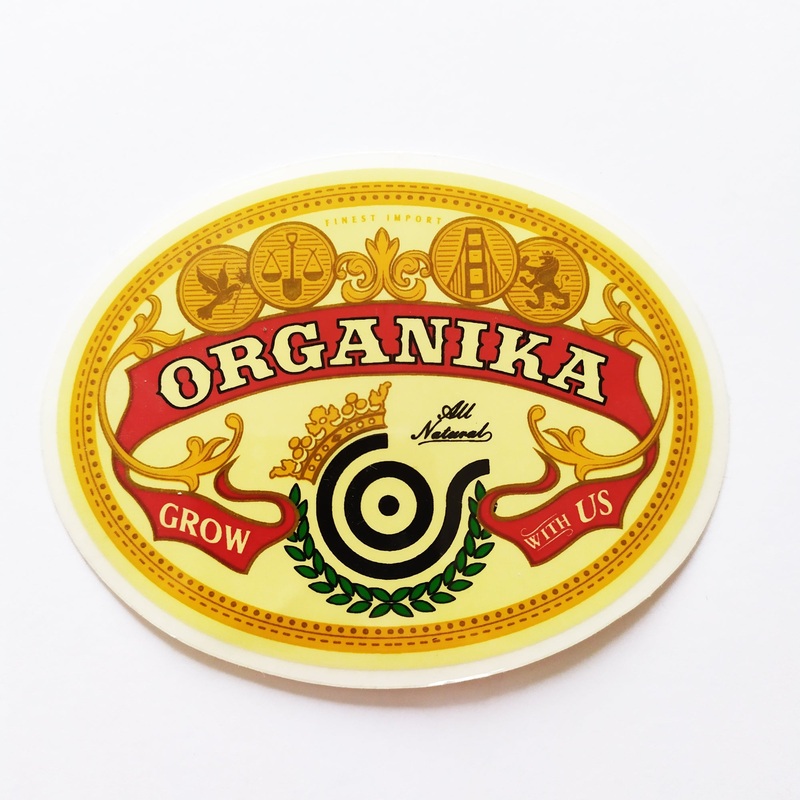 Organica Skateboard Sticker