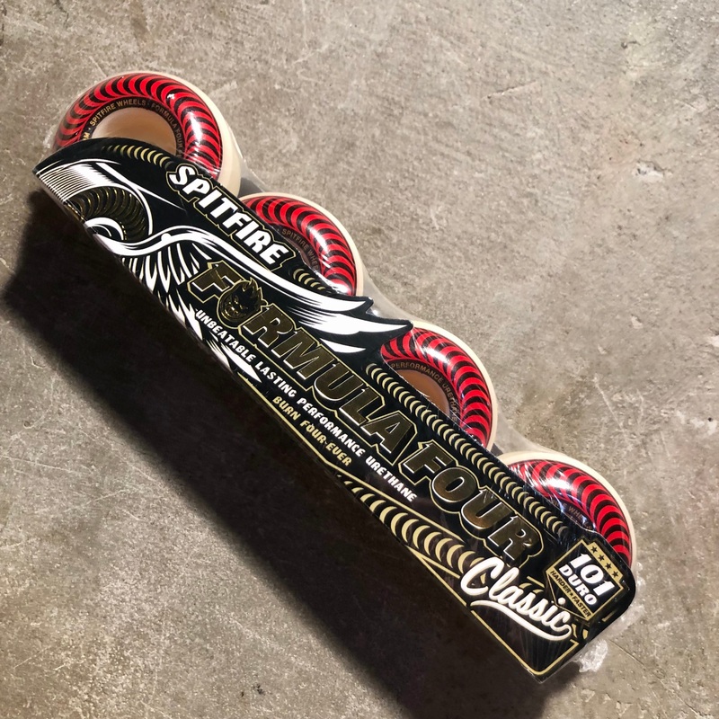 Spitfire – F4 Classic Shape Wheels – 101D 50mm