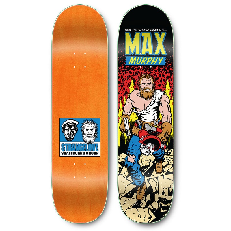StrangeLove Max Murphy Apocalypse Dude 8.5″ Skateboard Deck